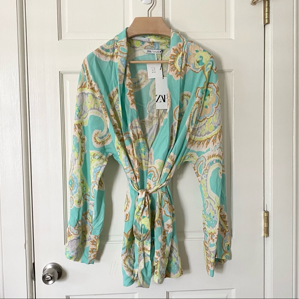 Printed Zara Blouse